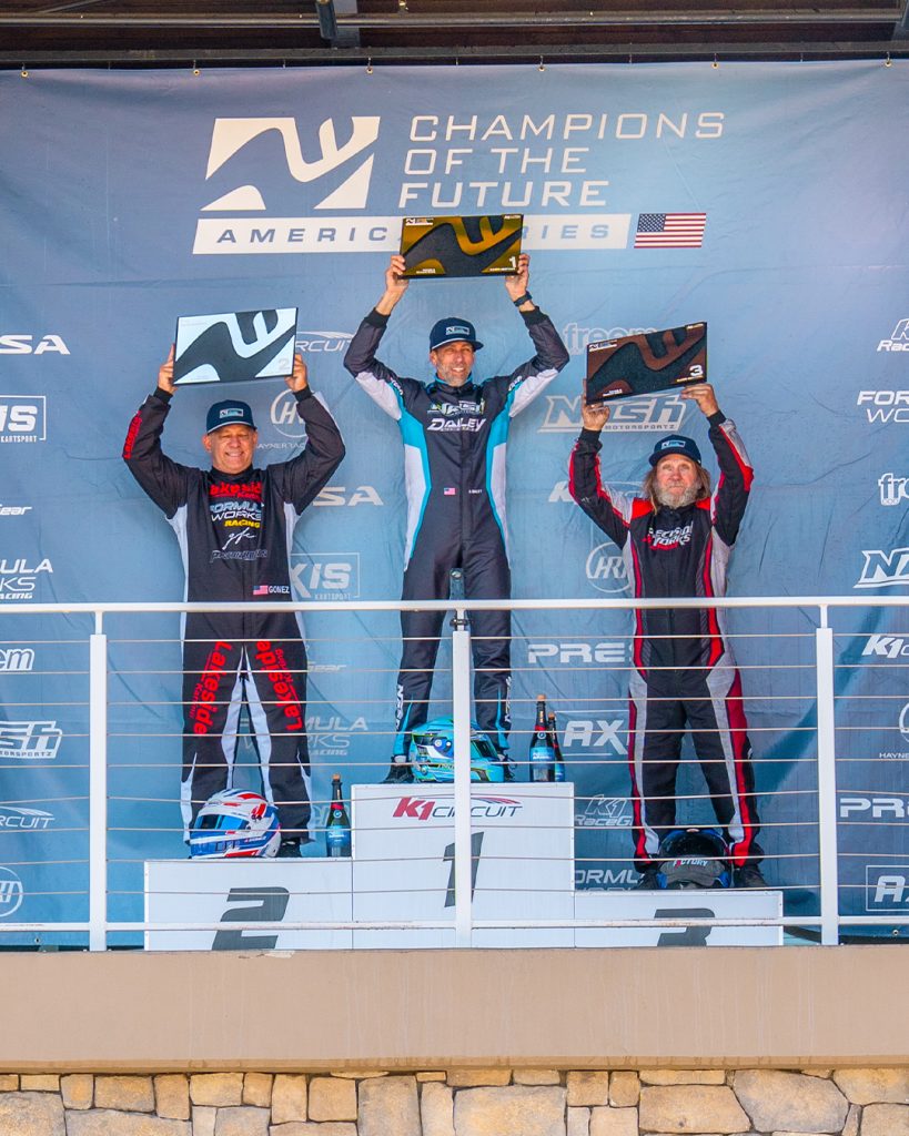 The KA100 Heritage podium from COTF America Round 4